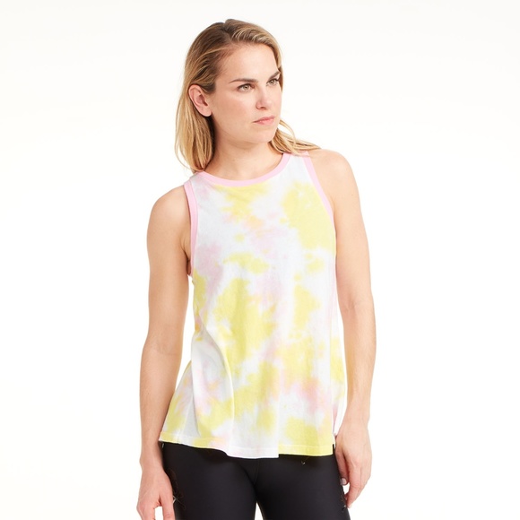 Sundry x SoulCycle Tiedye Trapeze Tank - Picture 1 of 5